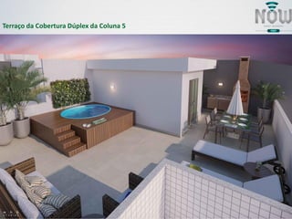 Terraço da Cobertura Dúplex da Coluna 5
 