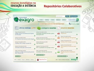 Repositórios Colaborativos
 