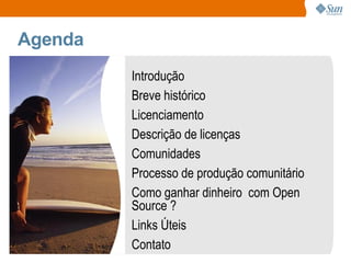 Agenda Introdução 