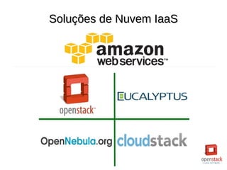 Soluções de Nuvem IaaSSoluções de Nuvem IaaS
 