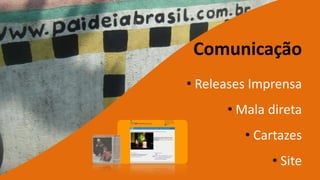 Comunicação Releases Imprensa
