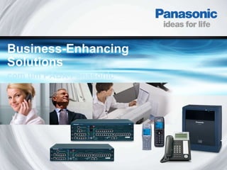 Business-Enhancing Solutions com um PABX Panasonic 