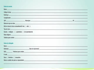 20
Ministério da
Educação
Ministério do
Meio Ambiente
 