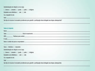 21
Ministério da
Educação
Ministério do
Meio Ambiente
 