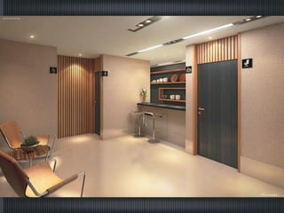 Ilustração artística do foyer

 