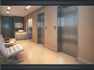 Ilustração artística do hall do tipo

 