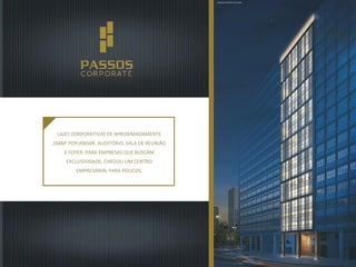 Ilustração artística da Fachada

LAJES CORPORATIVAS DE APROXIMADAMENTE
208M2 POR ANDAR. AUDITÓRIO, SALA DE REUNIÃO
E FOYER. PARA EMPRESAS QUE BUSCAM
EXCLUSIVIDADE, CHEGOU UM CENTRO
EMPRESARIAL PARA POUCOS.

 