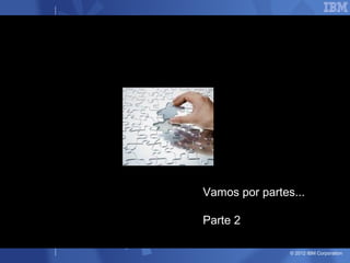Vamos por partes...

Parte 2

                © 2012 IBM Corporation
 