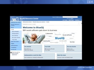 © 2012 IBM Corporation
 