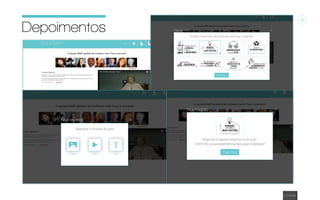 9
Depoimentos
Nome
2
Nome
2
Faça seu post
Escolha o tema da cultura bio que você quer comentar!
Escolher
Nome
2
Faça seu post
Responda à seguinte pergunta no seu post:
Como foi a sua experiencia nas aulas coletivas?
Criar Post
Nome
2
Faça seu post
Selecione o formato do post
Imagem Vídeo Texto
 