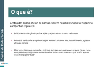 CASE ANDORINHA
Solução:
Com alteração na linha criativa e uma
nova proposta editorial, a Andorinha
abordou os principais pilares de seu público.
Para aproveitar melhor a personagem, foram
feitas ilustrações 3D, inseridas no conteúdo
regular.
Já na estratégia de Mídia, a segmentação foi
certeira, resultando em um alto índice de
conversão.
GestãodeRedesSociais
 