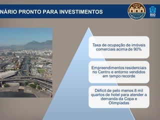 NÁRIO PRONTO PARA INVESTIMENTOS
 