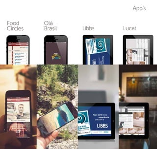 Food
Circles
Olá
Brasil Libbs Lucat
App’s
 