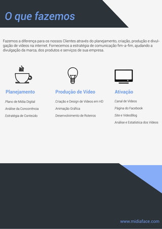 Apresentacão Produtora MidiaFace