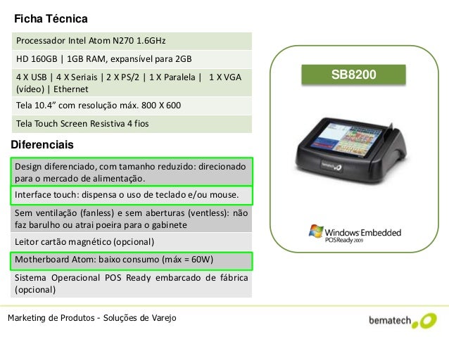 Soluções Fiscais e Solução de Varejo BEMATECH slideshare