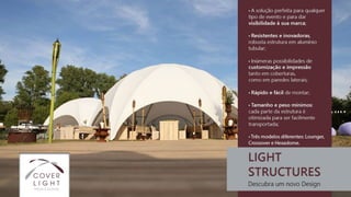 Cover Light - soluções em tendas e coberturas