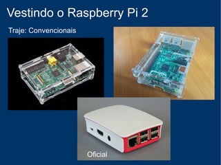 Achou o Raspberry Pi Feio ?
Desprotegido ?
 