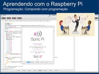Aprendendo com o Raspberry Pi
Programação: Mecânica deJogos
 