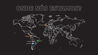 Colômbia
Portugal
Paraguai Brasil
Argentina
 
