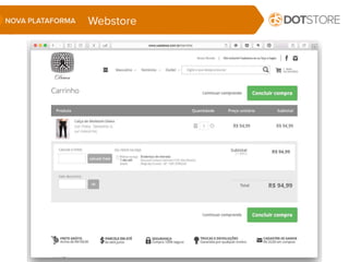 WebstoreNOVA PLATAFORMA
 