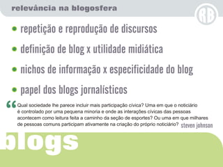 Apresentação Rola Blog