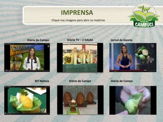 RIT Noticia
Diário de Campo
IMPRENSA
Clique nas imagens para abrir as matérias
Diário de Campo Diário de Campo
Jornal da GazetaDiário TV – 2 Edição
 