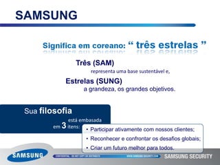 Sua filosofiaestá embasadaem 3 itens:Participar ativamente com nossos clientes;