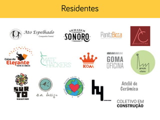 Ateliê de
Cerâmica
Residentes
 