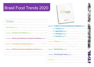 Brasil Food Trends 2020
 