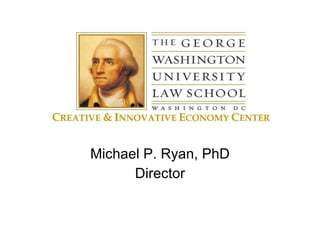 Michael P. Ryan, PhD Director 