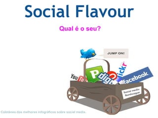 Social Flavour Qual é o seu? Coletânea dos melhores infográficos sobre social media. 