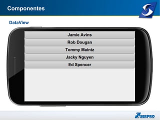 Componentes
DataView
 