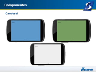 Componentes
Carrossel
 