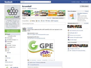 ScrumHalf no Facebook
 