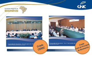 1991

riada
C
SC
CER

1993

da
Cria ncípios
Pri
a de mercio
Cart ico
do S

 