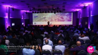 Conferência Global PARAR 2016
Desenvolvimento de materiais e envelopamento
da sala VIP Ticket Log
 