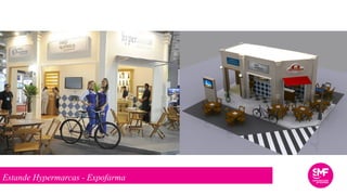 Estande Hypermarcas - Expofarma
 