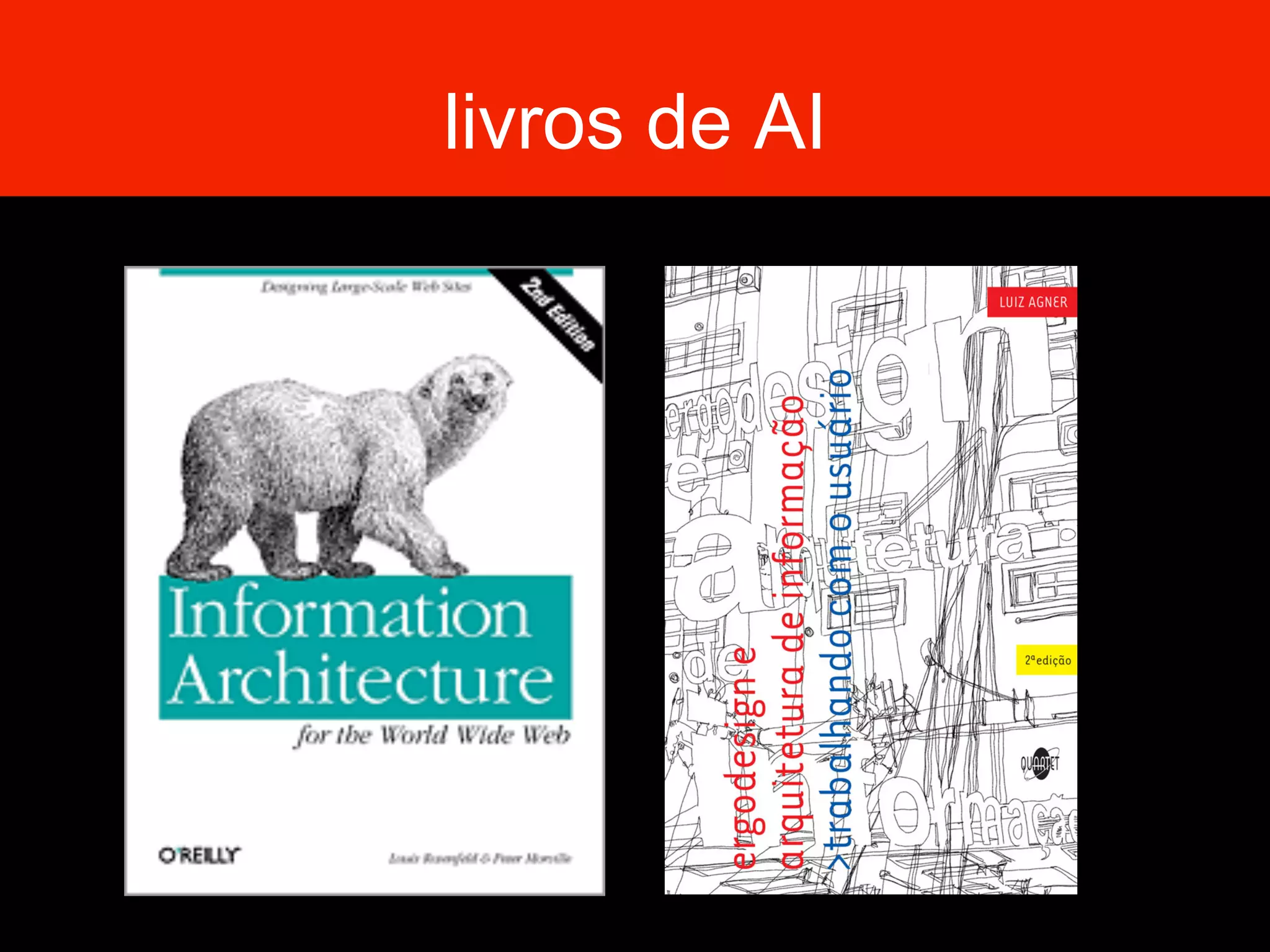 livros de AI
 