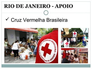 Cruz Vermelha Brasileira
RIO DE JANEIRO - APOIO
 