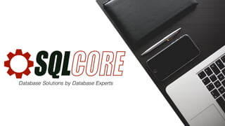 Database Solutions by Database Experts
 