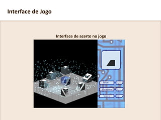 Interface de acerto no jogo
Interface de Jogo
 