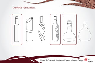 Desenhos vetorizados:




                        Projeto de Criação de Embalagem | Master Industrial Design
 