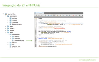 Integração do ZF e PHPUnit




                             www.schoolofnet.com
 