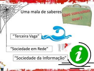 Uma mala de saberes




“Sociedade em Rede”
 