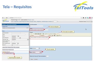 Tela – Requisitos
 