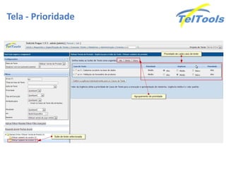 Tela - Prioridade
 
