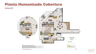 Planta Humanizada Cobertura
Coluna 01
 