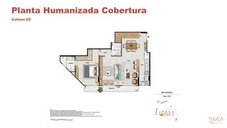 Planta Humanizada Cobertura
Coluna 02
 