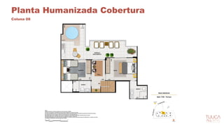 Planta Humanizada Cobertura
Coluna 08
 