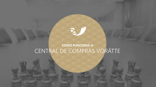COMO FUNCIONA A
CENTRAL DE COMPRAS VORÄTTE
 